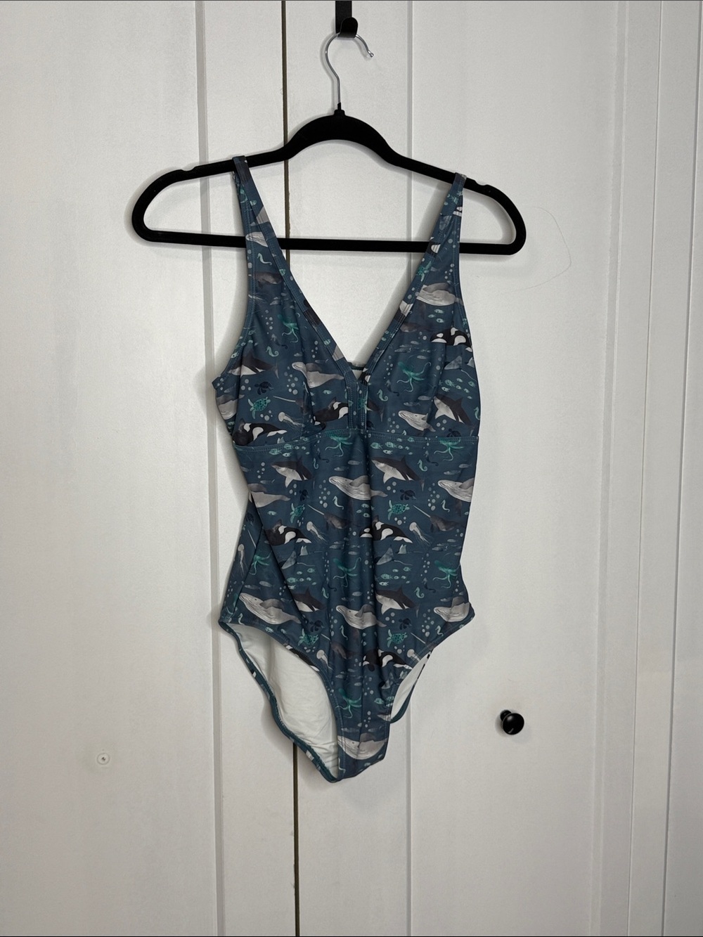 Current Tyed Finne one piece swim suit medium